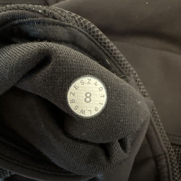 Lululemon Womens Clear The Court Tight 28" Inseam Size 8 Black High Rise - Picture 8 of 8